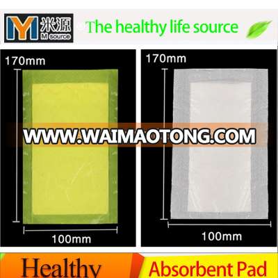 Factory OEM Food Type Meat Absorbent Pad White Absorbent Pads Diposable Oil Absorbed Pads