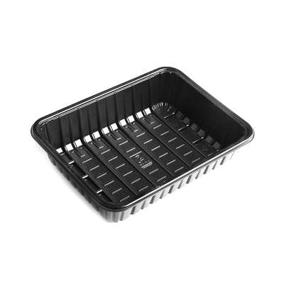 High Barrier Clear PET Chicken Plastic Trays For Kitchen Meat