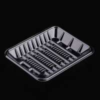 Bulk PP Food Grinder Plastic Butchery Clear Plastic Tray For Meat