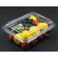 clear plastic fruit and vegetable container/ clear fruit packaging box